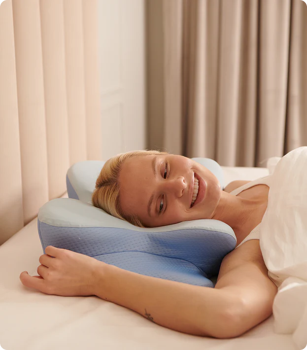 Derila Ergo Memory Foam Pillow — Side Sleeper Cervical Support